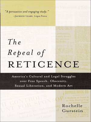 cover image of The Repeal of Reticence